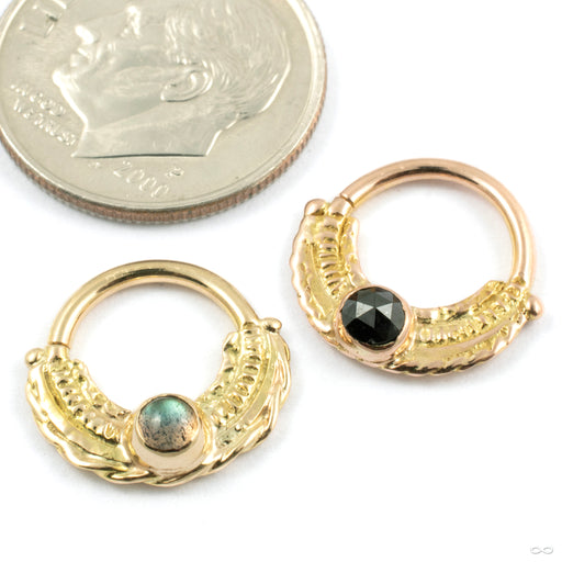 Dodge City Seam Ring in Gold from High Noon Handmade in various sizes and materials