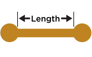 Measuring Barbell Jewelry Length