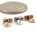 Little Pet Press-fit End in Gold from Maya Jewelry in various materials