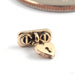 Little Pet Press-fit End in Gold from Maya Jewelry in yellow gold