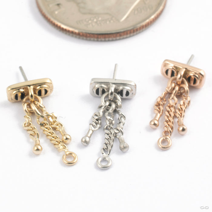 No Masters Press-fit End in Gold from Maya Jewelry in various materials