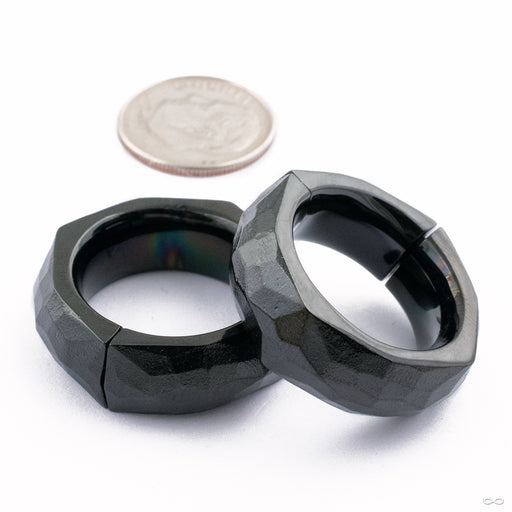 Paradox Weights in Black PVD-coated Stainless Steel from Tether Jewelry