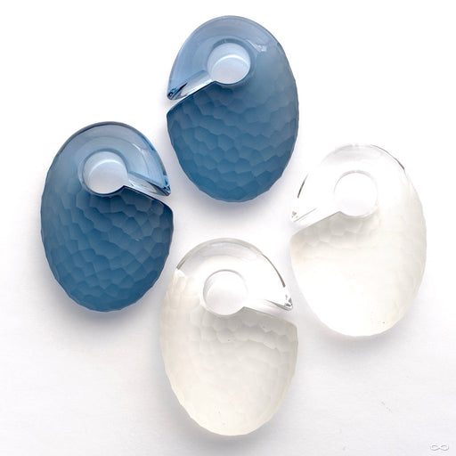 Martelé Ovoid Weights from Gorilla Glass in Assorted Colors