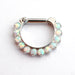 Odyssey Clicker with Cabochons from Industrial Strength with White Opal