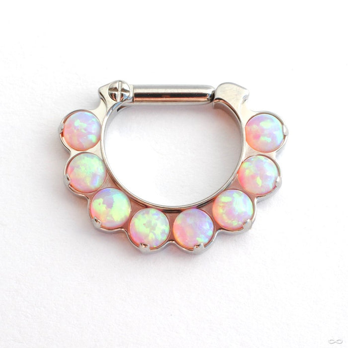 Odyssey Clicker with Cabochons from Industrial Strength with Bubblegum Opal