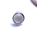 Bezel-set Cabochon Press-fit End in Gold from BVLA with moonstone