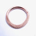 Front view of the Cordelia Seam Ring in Gold from Scylla in rose gold