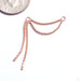 Meander IV Chain in Gold from LeRoi in rose gold