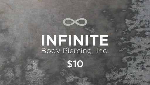 Online Store Gift Card for infinitebody.com for $10