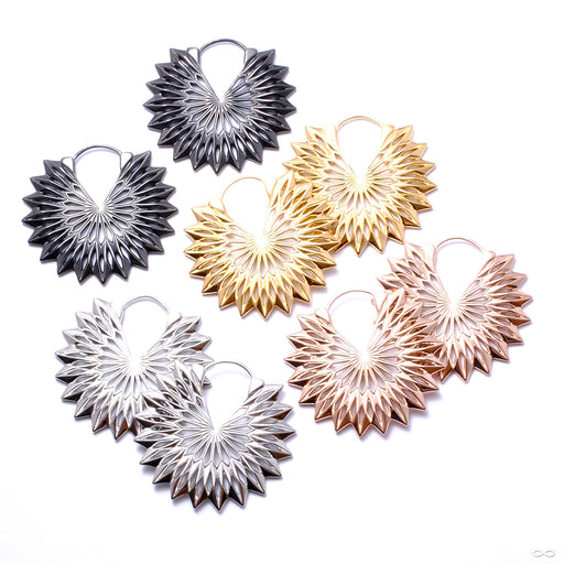 Protea Earrings from Tether Jewelry in assorted materials