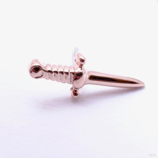 Slasher Dagger Press-fit End in Gold from BVLA in rose gold