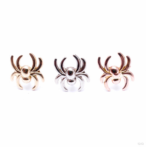 Spider Press-fit End in Gold from LeRoi in assorted materials