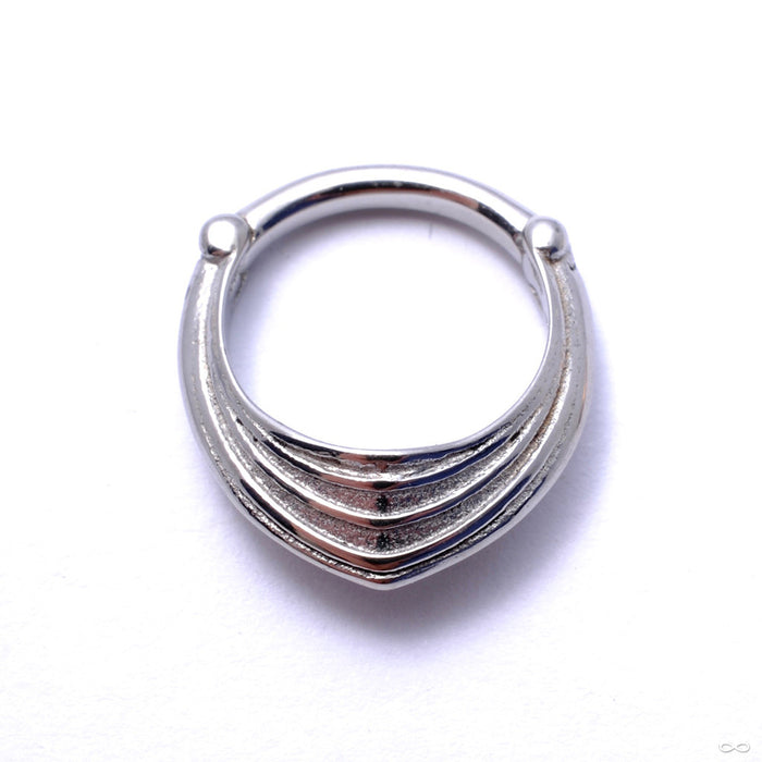 Drake Cuff Clicker from Tether Jewelry in Steel