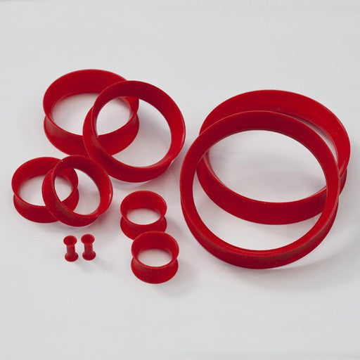 Silicone Skin Eyelet from Kaos in Red