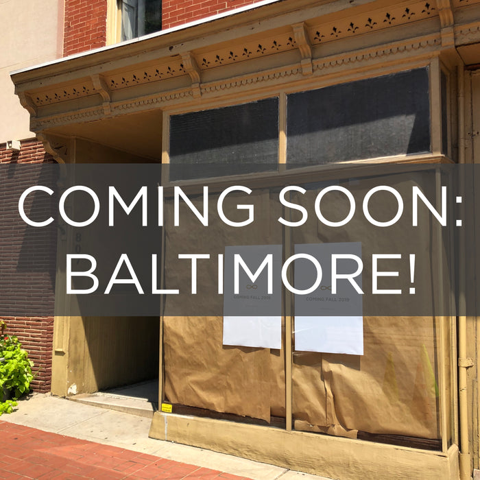 Coming Soon: Baltimore!