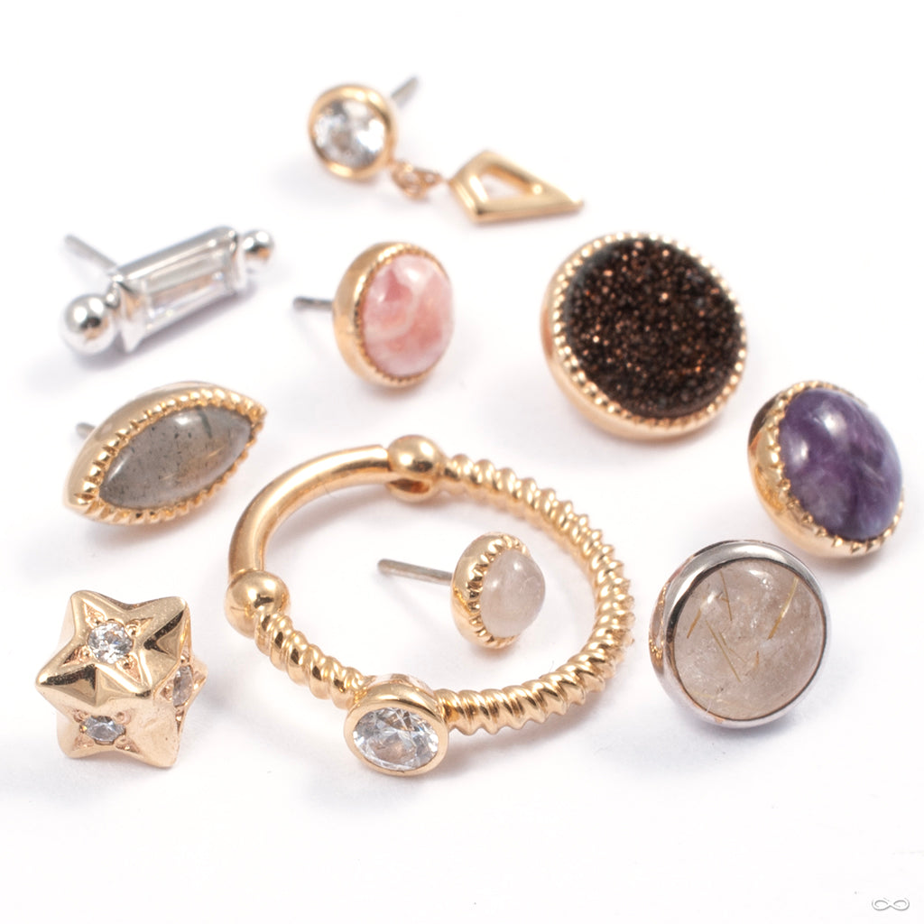 Collection of Auris Jewellry at Infinite Body Piercing