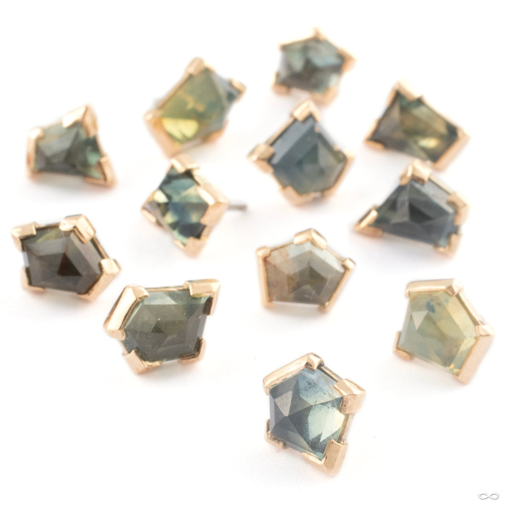 Press-fit ends from Mettle and Silver at Infinite Body Piercing