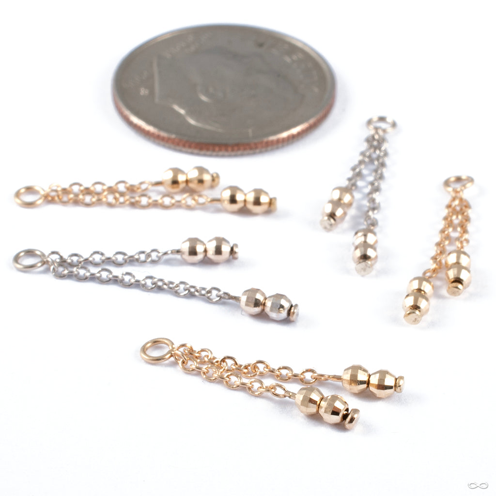 Chain charms from SO Fine Jewelry at Infinite Body Piercing