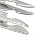 15C Blade Weights from Queen of the Ashes in white brass