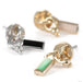 A Few Things Round Press-fit End in Gold from Pupil Hall with assorted materials and accents