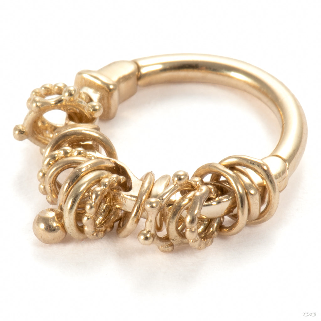 耳環　金環　①②まとめて Pupil Hall - A Few Things x3 Clicker in Gold from Pupil Hall