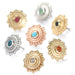 Afghan Press-fit End in Gold from BVLA in assorted materials
