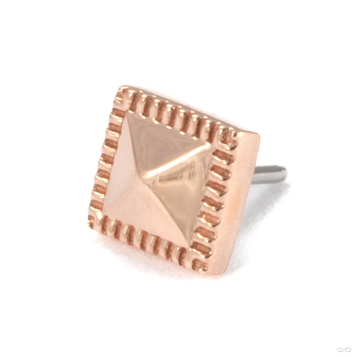 Apex Press-fit End in 14k Rose Gold from Tether Jewelry