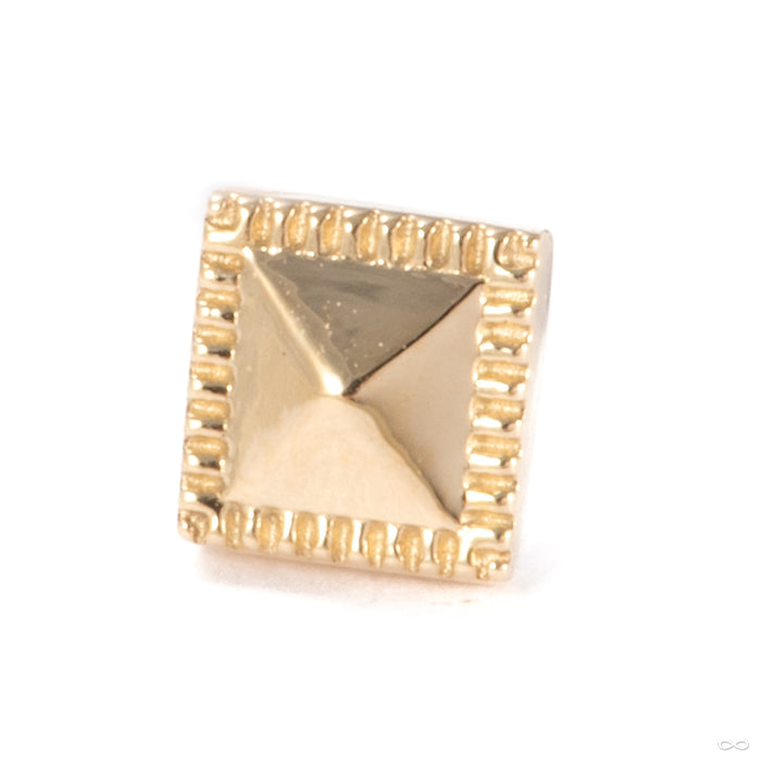 Apex Press-fit End in 14k Yellow Gold from Tether Jewelry