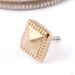 Apex Press-fit End in Gold from Tether Jewelry in 14k Yellow Gold