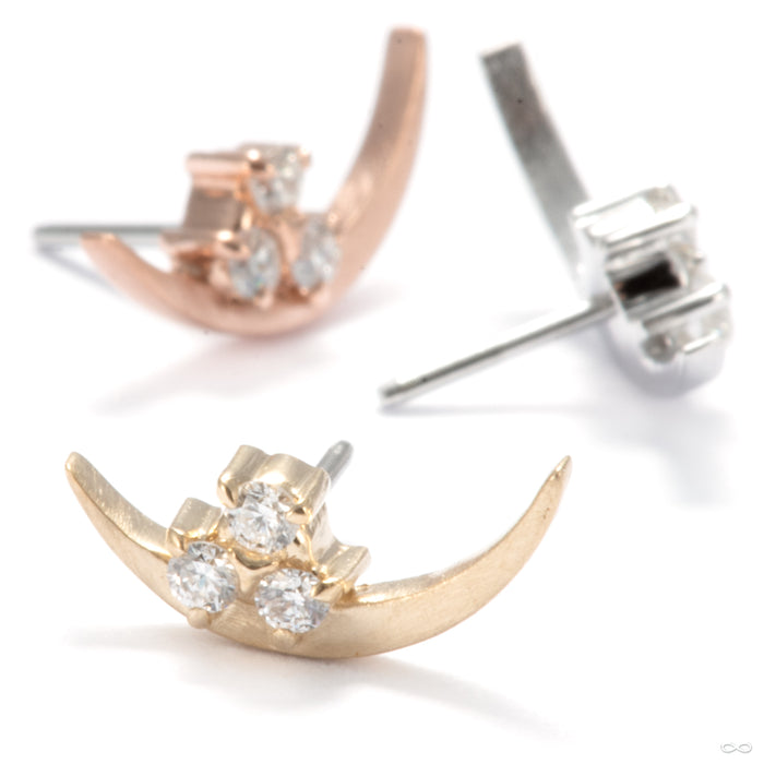 Apollo Press-fit End in Gold from Tether Jewelry group