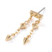 Axl Press-fit End in 14k Yellow Gold from Modern Mood