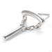 Aydan Press-fit End in 14k White Gold from Junipurr Jewelry