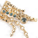 Bada Boom! Press-fit End in 14k Yellow Gold with Blue Diamond from Pupil Hall chain close-up