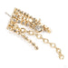 Bada Boom! Press-fit End in 14k Yellow Gold with Diamond from Pupil Hall