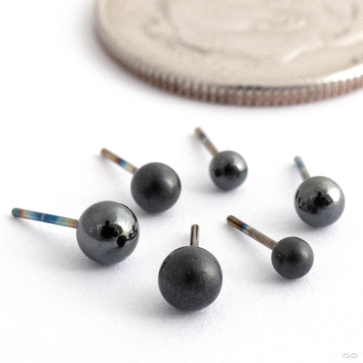 Ball Press-fit End from Black Forest Jewelry in assorted sizes and styles