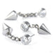 Bezel Spear Dangle Press-fit End in Titanium from NeoMetal in various sizes
