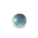 Bezel-set Cabochon Threaded End in Titanium with Sandblasted Blue Topaz from People's Jewelry