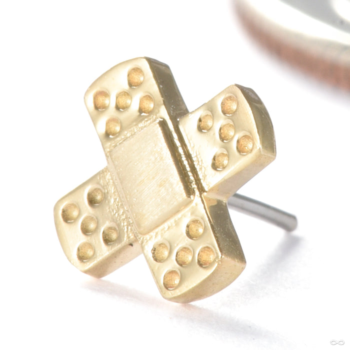 Big Booboo Press-fit End in Gold from Regalia in yellow gold