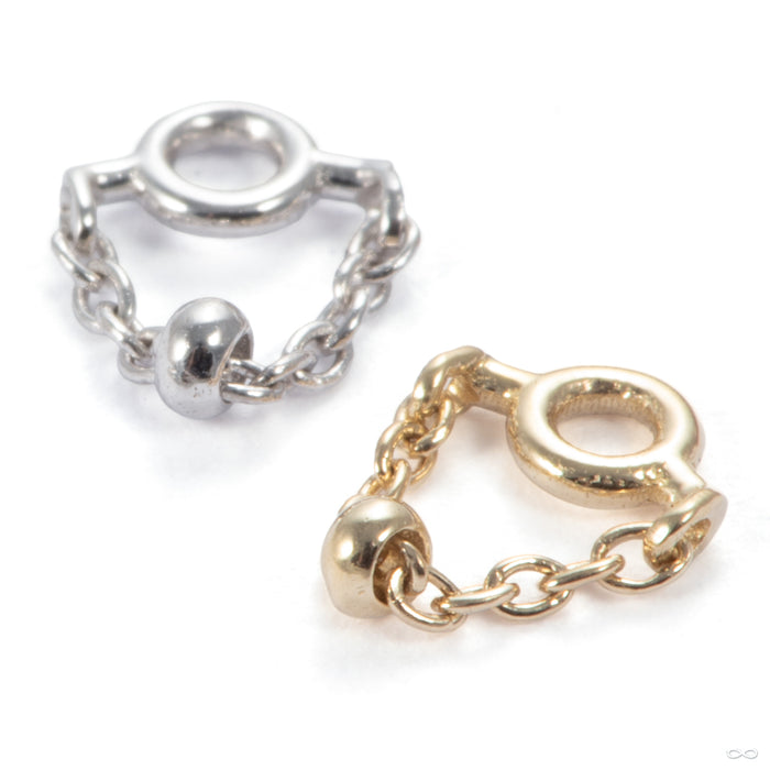 Bitty 1000 Percent Charm in Gold from Pupil Hall in assorted materials