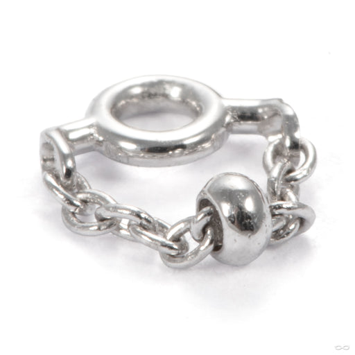 Bitty 1000 Percent Charm in 14k White Gold from Pupil Hall
