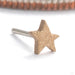 Bitty Textured Star Press-fit End in 14k Yellow Gold from Pupil Hall