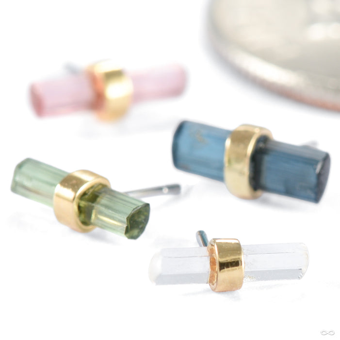 Bound by Love Press-fit End in Gold from Quetzalli in various sizes and materials