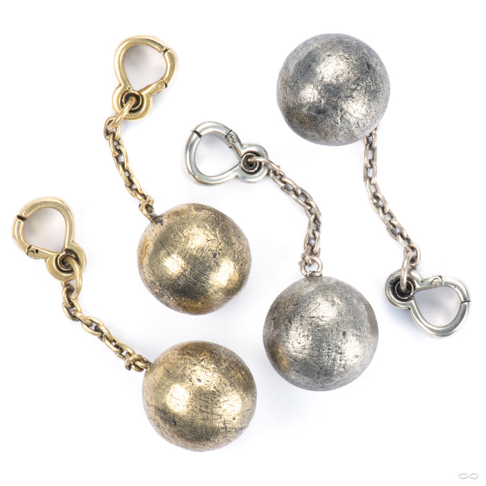 Brecking Ball from Symmetry Body Jewelry in assorted materials