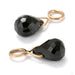 Briolette Charm in 12g 14k Yellow Gold with Black Spinel from Diablo Organics