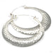 Brooklyn Earrings from Oracle in white brass