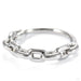 Chain Link Clicker in Titanium from Tawapa high polish detail