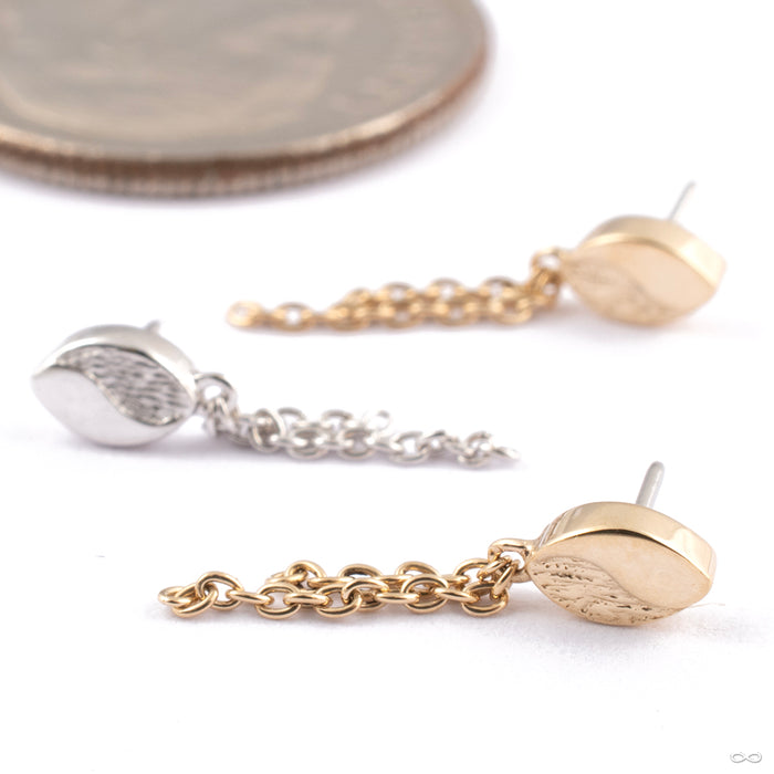 Chained Beta 02 Press-fit End in Gold from Tether Jewelry in assorted materials