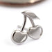 Cherries Press-fit End in 14k White Gold from Tawapa