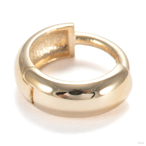 Classic Clicker in 14k Yellow Gold from Ember Body Jewelry