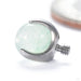 Claw-set Stone Threaded End with Aventurine in Titanium 4mm from People’s Jewelry